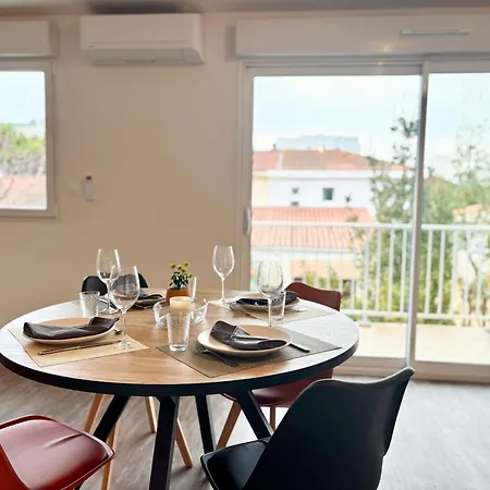 Daire Le Rayonnant - Royan, Wifi & Balcon