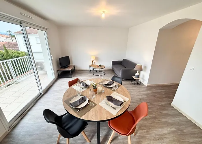 Le Rayonnant - Royan, Wifi & Balcon Руайян